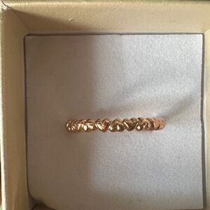Pandora Rose Gold Heart Ring